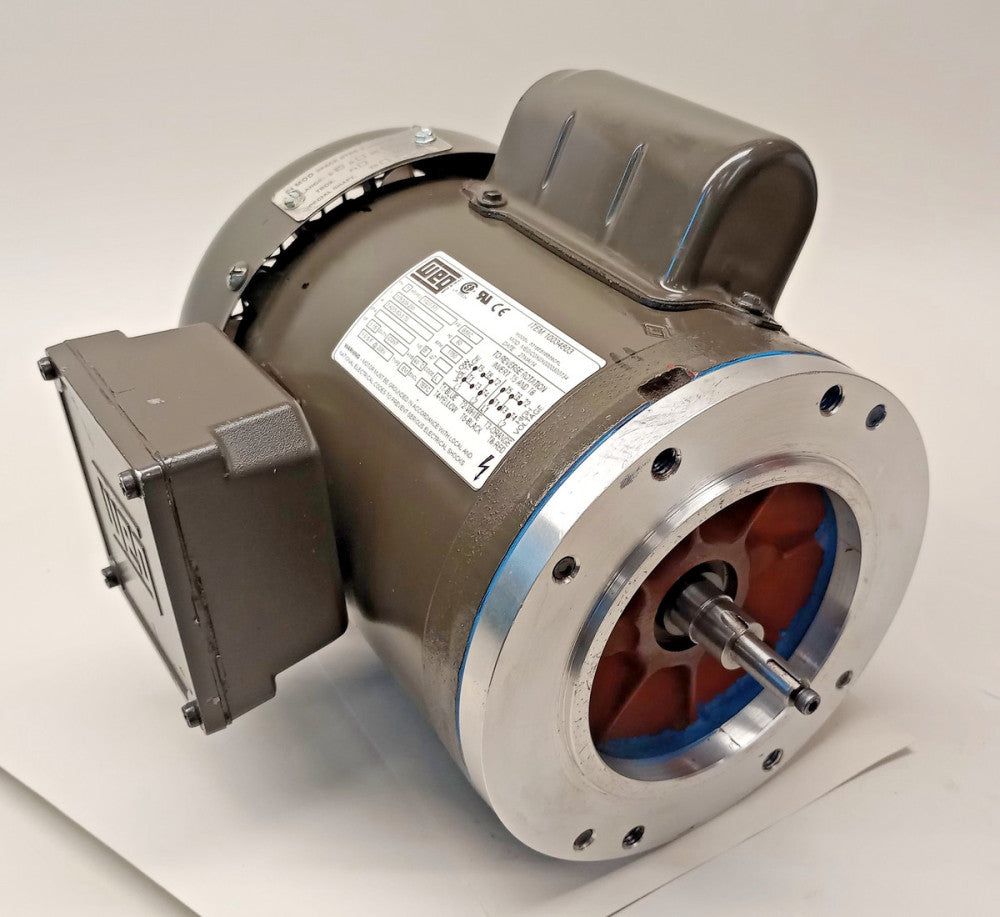 WEG .5018ES1BB56CFL Used Electric Motor 1/2hp 1ph 115/208-230V 1750rpm 10034803