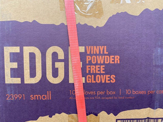 (Case of 1,000) AmerCare® Edge Vinyl Powder Free Glove - Small, 23991
