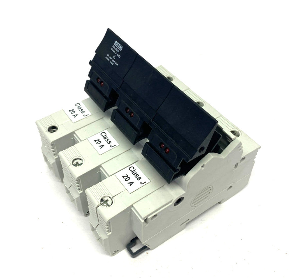 Rittal SV 9345.015 Fuse Holder 3-Pole, Up to 60A 9345015