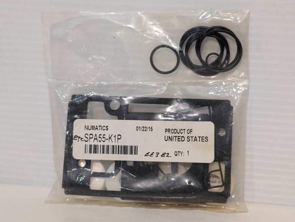 Numatics SPA55-K1P valve repair kit, seals gaskets o-rings, in original pkg