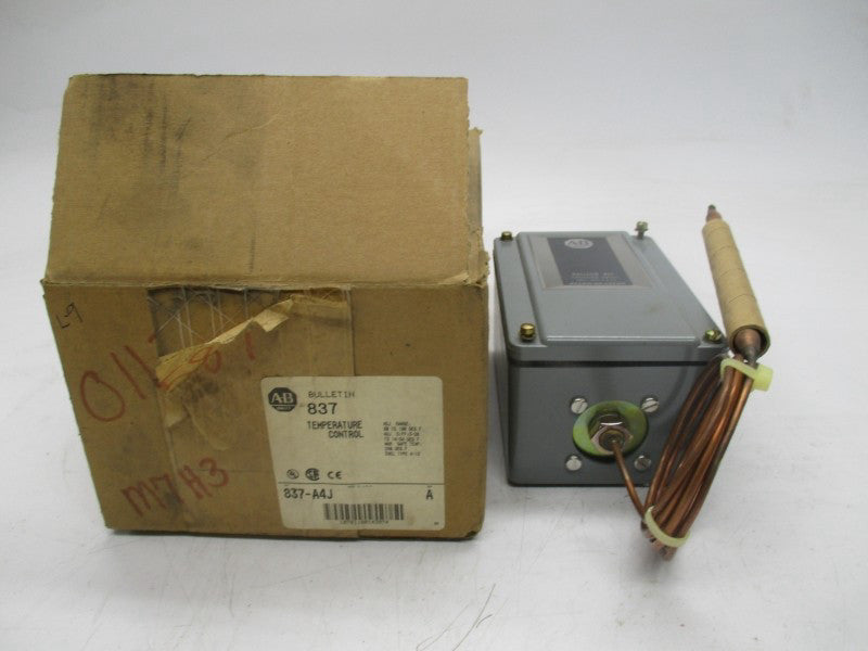 ALLEN BRADLEY 837-A4J SER. A 24-600V 80-190'F (BR/WH) NSMP