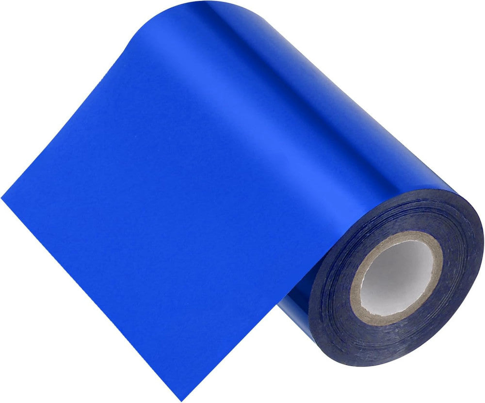5"X400Ft Hot Stamping Foil Paper, Heat Transfer Hot Stamping Paper Foil Roll for