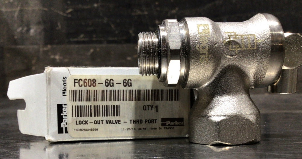 Parker Blocking Valve #: FC608-6G-6G Nos Surplus