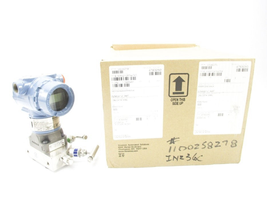 ROSEMOUNT 3051CD2A02A1AS5M5E5Q4 3626PSI NSMP
