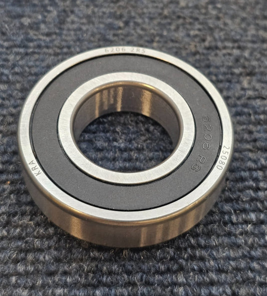 (QTY 4) AGRICULTURAL INDUSTRIAL  A-6206-2RS-I: ROLLER BEARINGS 6200 SERIES