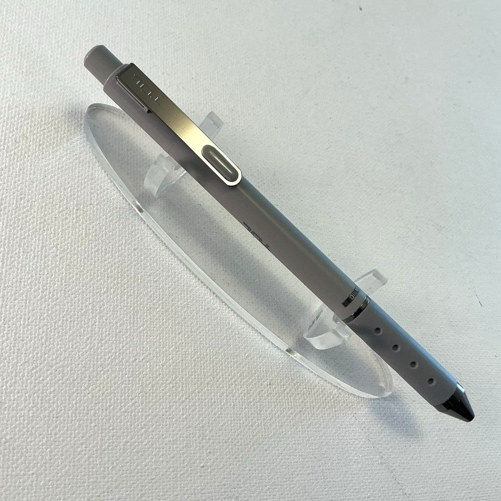 NEW TUL Pen Gel Metallic Ink GRAY Ink 0.8 Gunmetal Clip, Matte Barrel