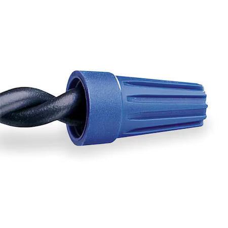 Buchanan Wt2-1 Twist-On Wire Connector, 14 Awg Max, Blue, Polypropylene, 300 V,