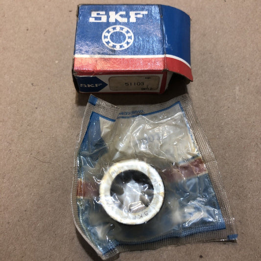 (1) SKF 51103 AXIAL DEEP GROOVE BALL BEARING