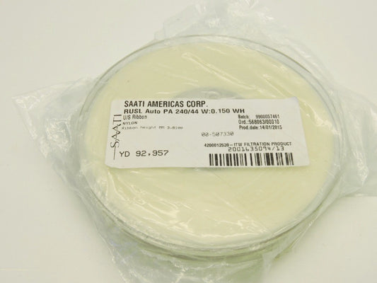 2-Rolls SAATI AMERICAS Ribbon Nylon Height 3,8100mm 00-507330 ITW Filtration