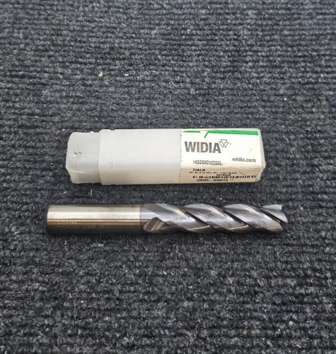 WIDIA I4S0500W200L Square End Mill Single End Carbide 4FL 1/2" x 1/2" 5879528