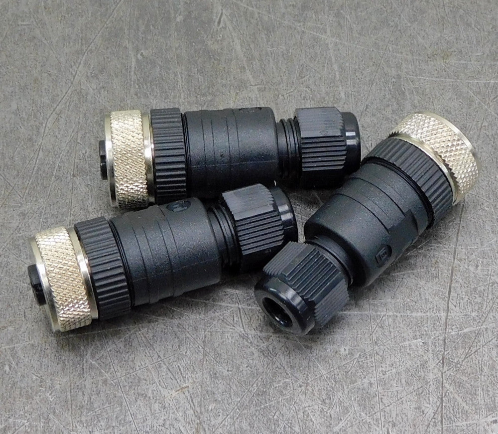 Lumberg RKC 4/9 Field Attachable Sensor Connector 1594102 Lot of Three (3)