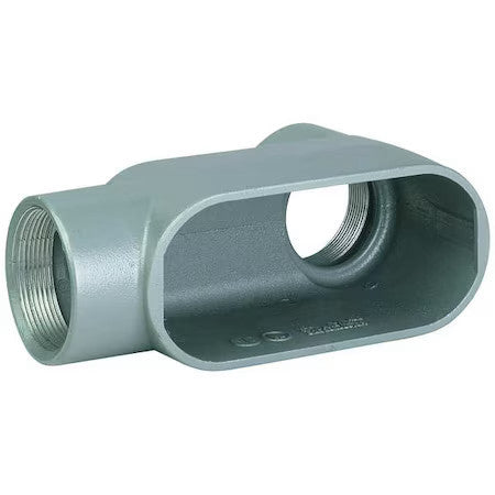 Hubbell Killark Lb67 Conduit Outlet Body,Iron,2 In.