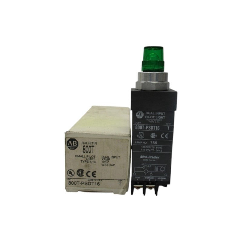 ALLEN BRADLEY 800T-PSDT16 SER. T 120V (WH) NSMP