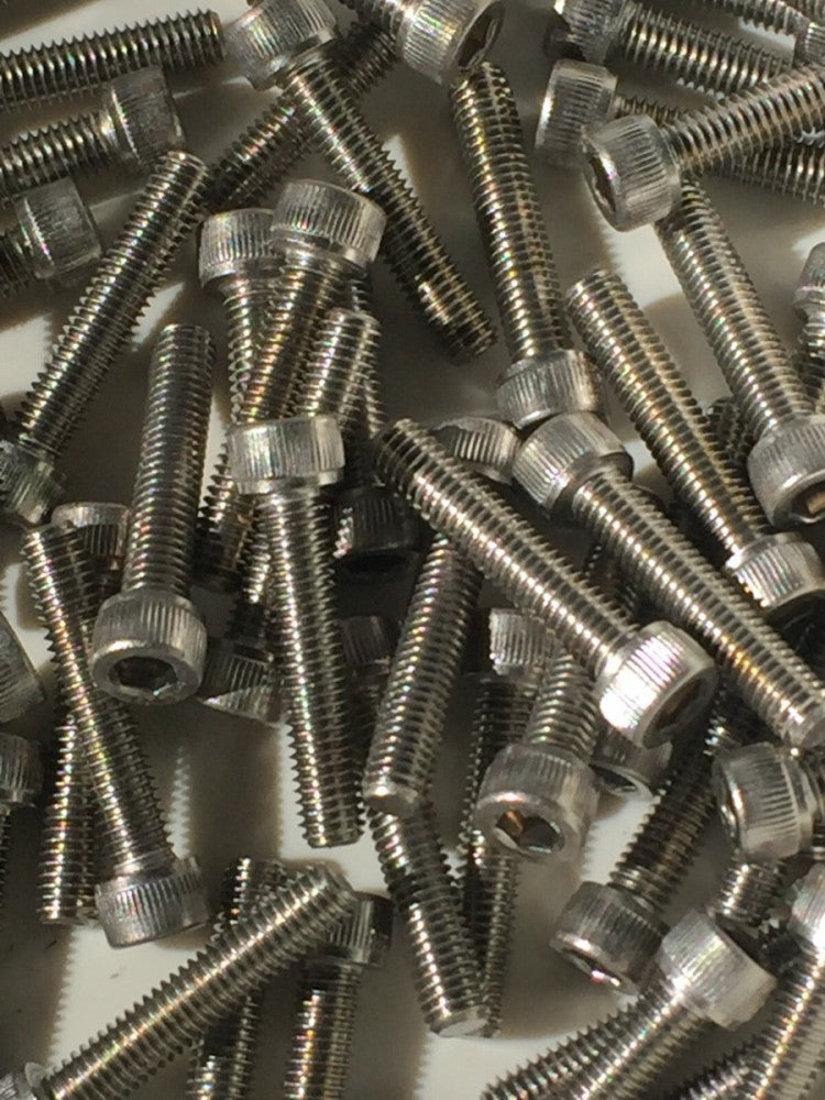 Lot of 75 10-32 Socket Head Cap Screws 1" Long 316 Stainless Steel