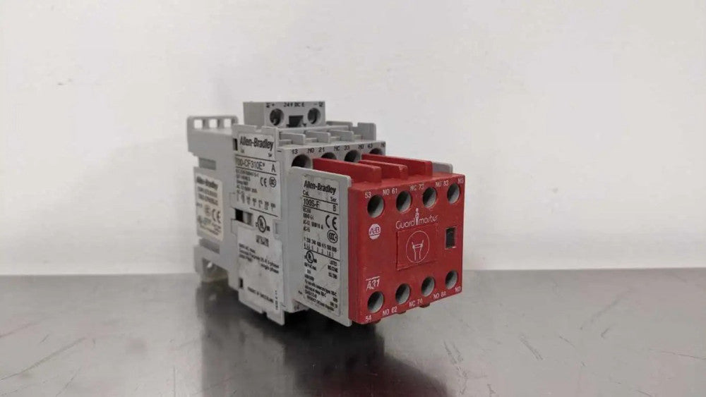 Allen-Bradley 700S-CF620EJC Safety Relay and Contactor Ser A 3NO 1NC 24VDC Coil
