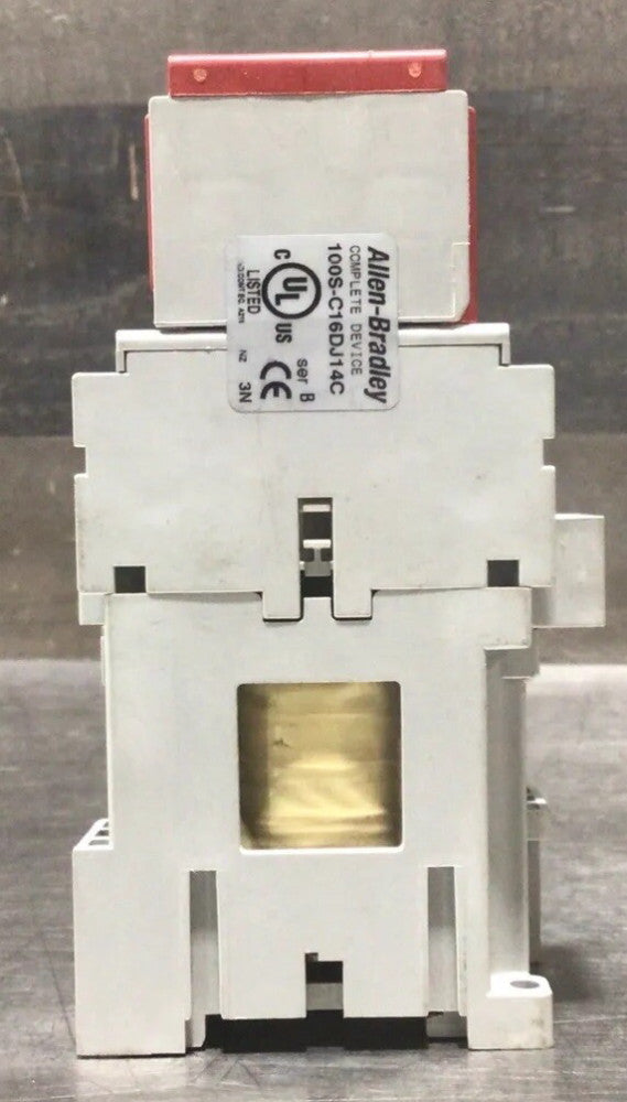 Allen Bradley 100S-F Auxiliary GuardMaster 100SF With AB Contactor 100-c16d*10b