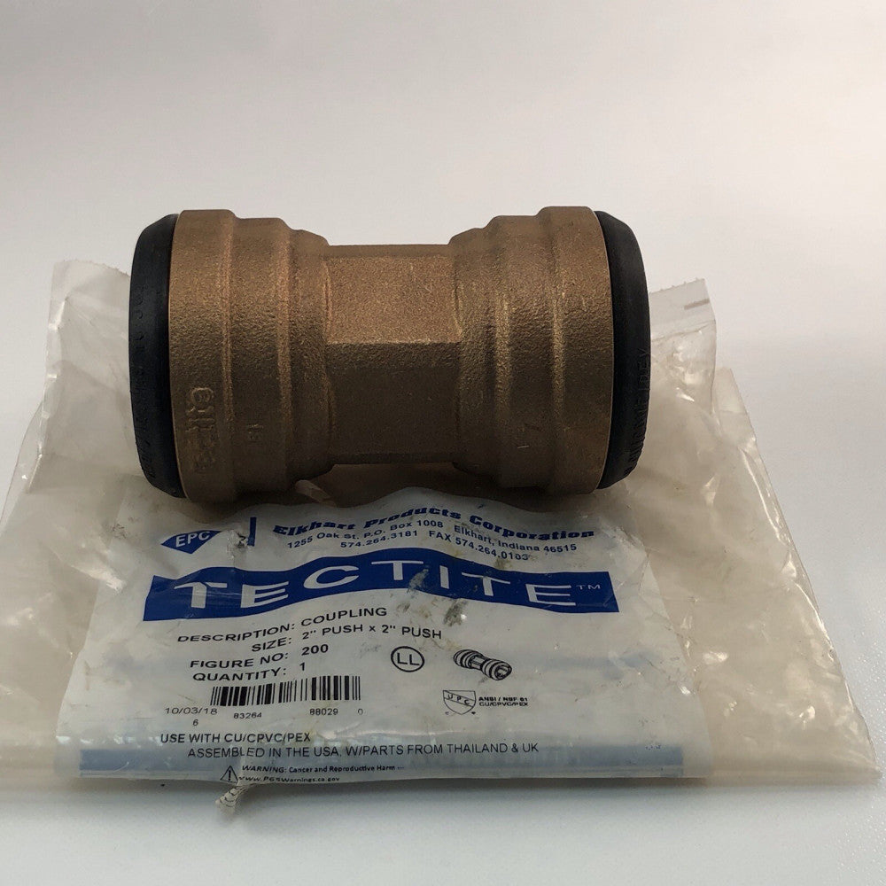 Elkhart Push Coupling 2" Series 200 Tectite. *NEW* Fast Ship