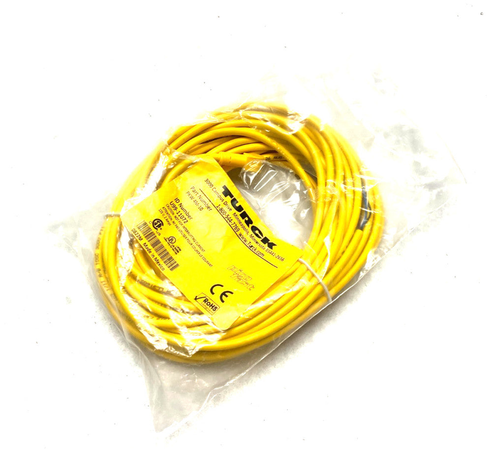 Turck U99-11072 Picofast Single Ended Cordset M8 4-Pin Female PKW 4M-10