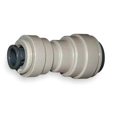 John Guest Pi201008s-Pk10 Reducer Union, 5/16 In X 1/4 In Tube Size, Acetal,