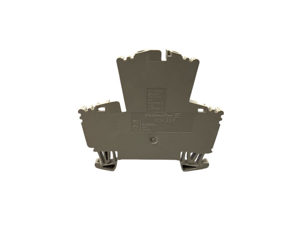 1021500000, FEED-THROUGH DOUBLE-TIER TERMINAL BLOCK, WDK 2.5 (LOTE 28)