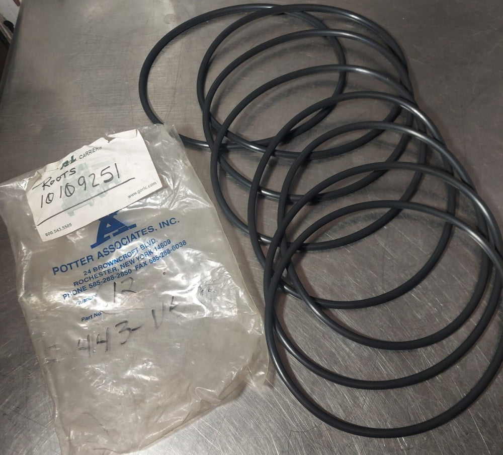 LOT OF 8 - DRESSER ROOTS O-RING. 10109251