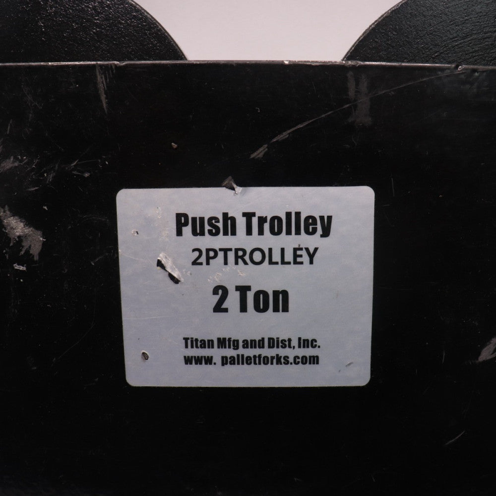 Titan 2 Ton Push Trolley 