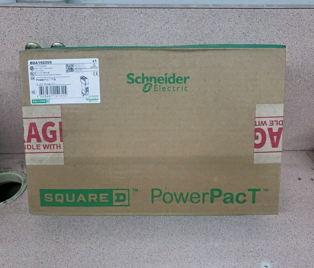 Square D BDA160205 PowerPact Circuit Breaker I-line 1 Pole, 20A  New Unused