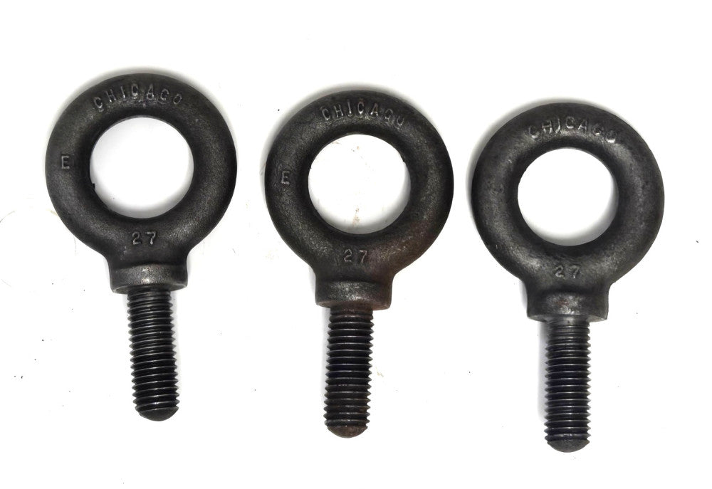 CHICAGO THREADED EYE BOLT 27 *LOT OF 3*