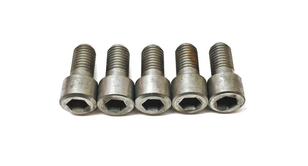 Unbranded 5/8 Inch ID 1 Inch Head 1-7/8 Inch OAL Bolt 10 Thread [Lot of 5] NOS