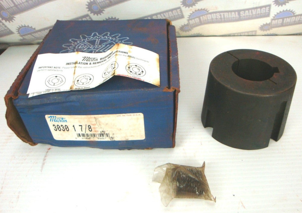 MARTIN - 3030 - 1-7/8 Taper bushing 4 Pulley, Sheave, or Sprocket (NEW)