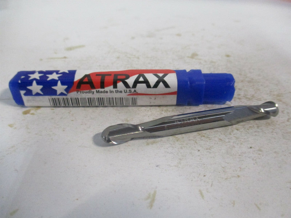 (85307163) 1/4" x 1/2" x 1/4" x 2-1/2" OAL Solid Carbide 2 Flute Ball End Mill 