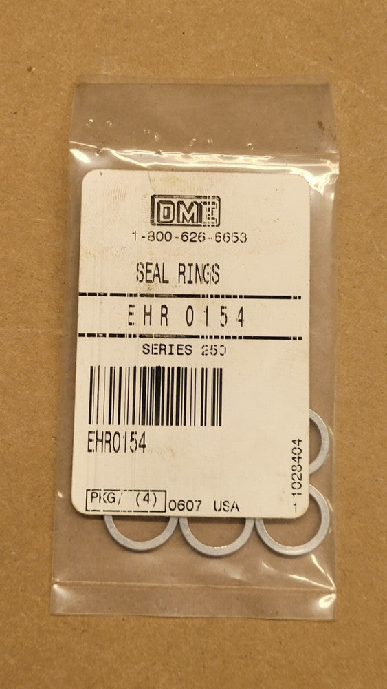 NOS Pack of 4 DME Seal Rings EHR 0154