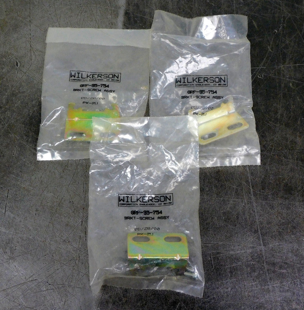 Wilkerson GRP-95-754 Mount Bracket-Screw Assembly Kit Lot of Three (3)