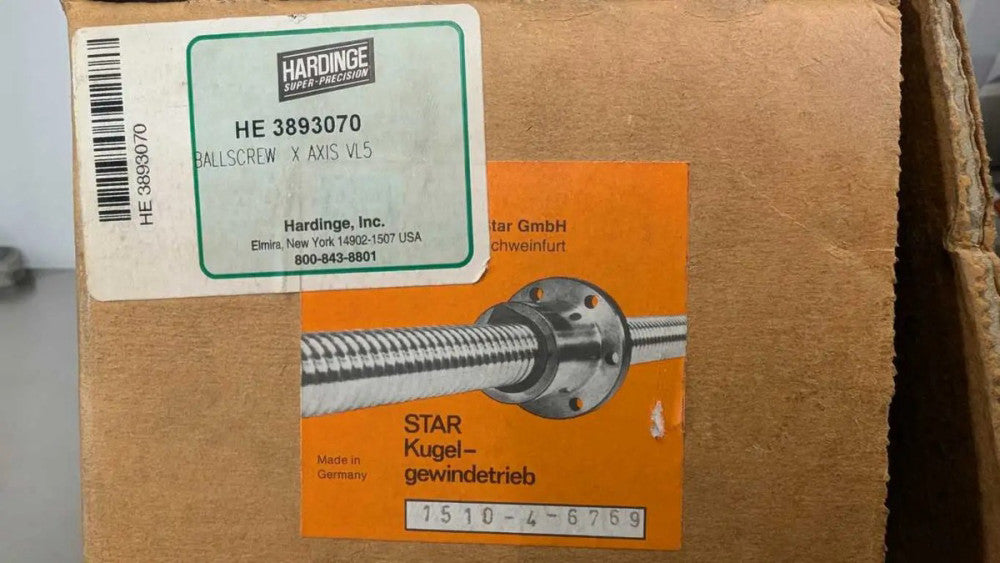 Hardinge HE 3893070 Ballscrew X Axis VL5 1510-4-6769 Rexroth Star GmbH 3465770-0