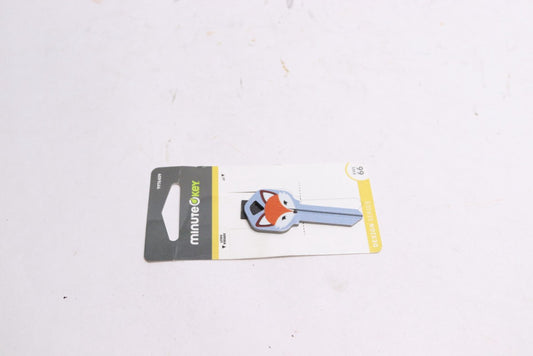 (6-Pk) Hillman Mulit-Colored Decorative Brass House/Entry Key Blank 9976409