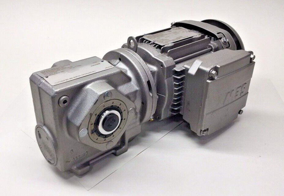 SEW EuroDrive SA37 DRS71S4/C/DH-6.80 Used Gear Motor 3ph 0.50hp 230/460V 6.80:1