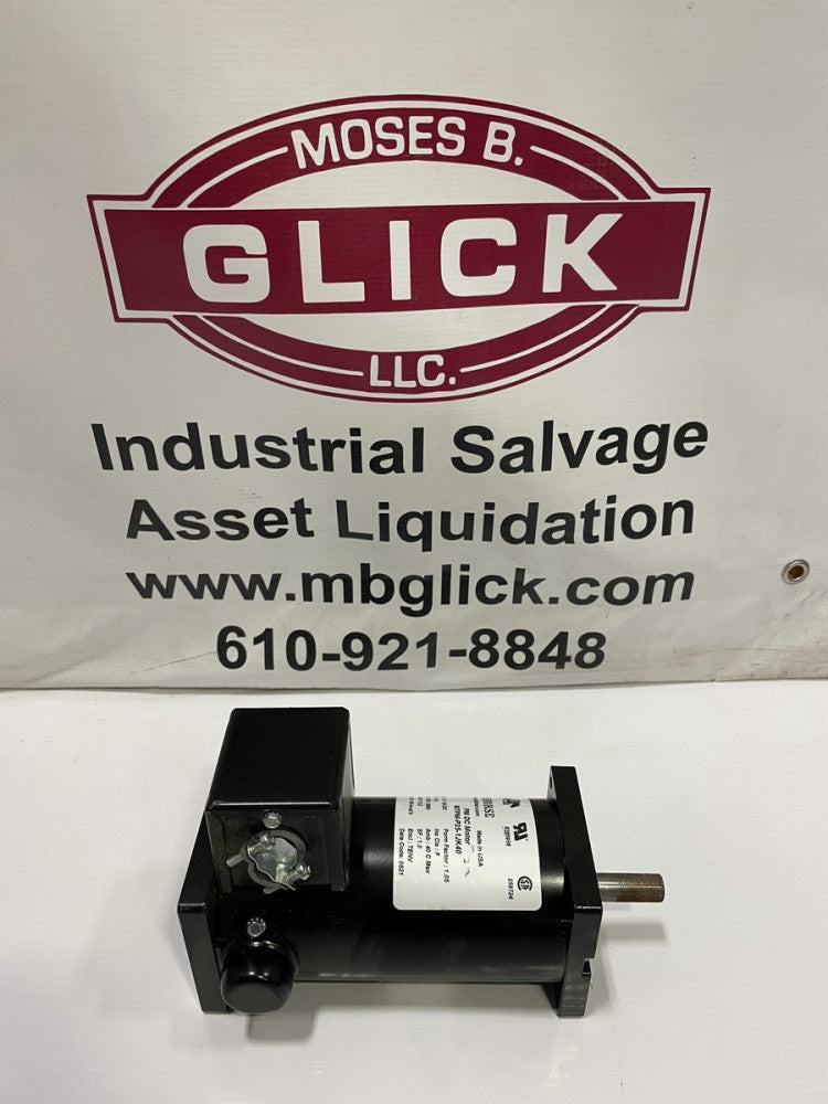 Ironhorse MTPM-P25-1JK40 PM DC Motor 1/6 1/4HP 1732/3996RPM 12/24VDC