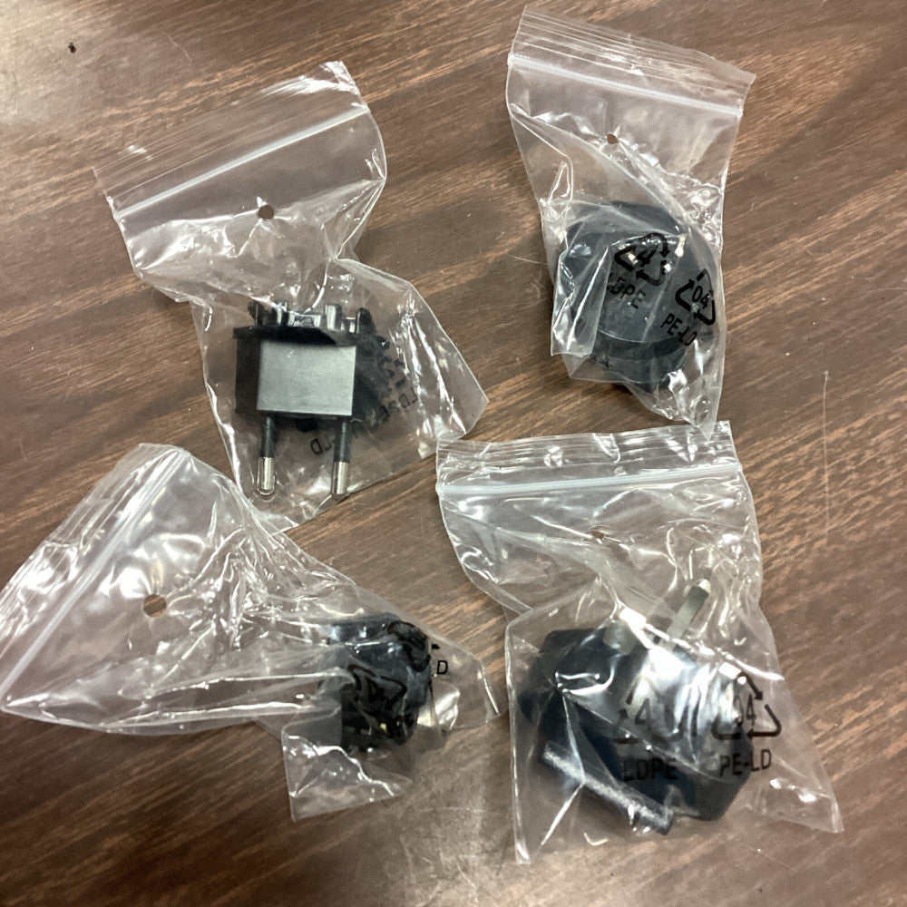 LOT OF 4 PLUG, SOCKET ADAPTER KIT RPE-N, RPS-N, RPK-N, RPA