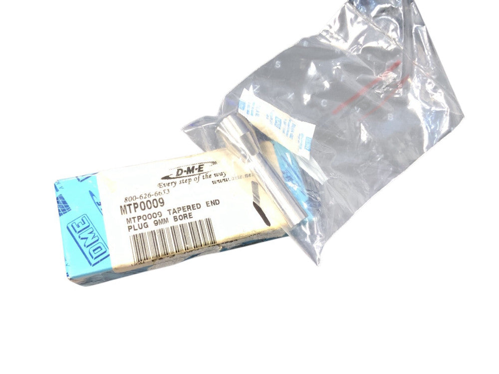 DME, MTP0009 TAPERED END PLUG 9MM BORE