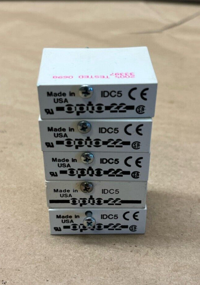 Lot of 5 opto 22 IDC5 Modules