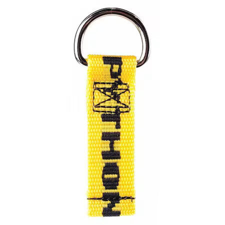 3M Dbi-Sala 1500007 D-Ring Connector, Yellow, Nylon, Pk10