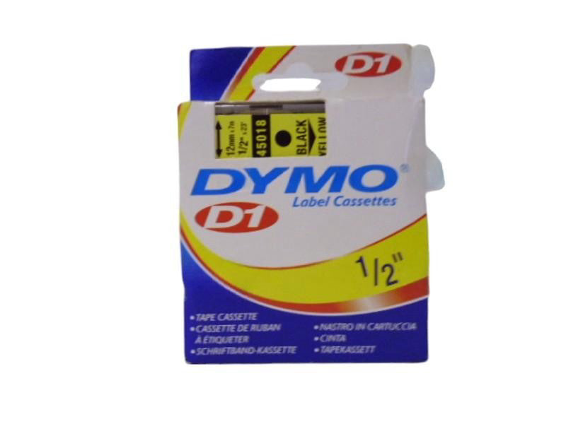 DYMO 45018 LABEL CASSETTE 1/2" NSMP
