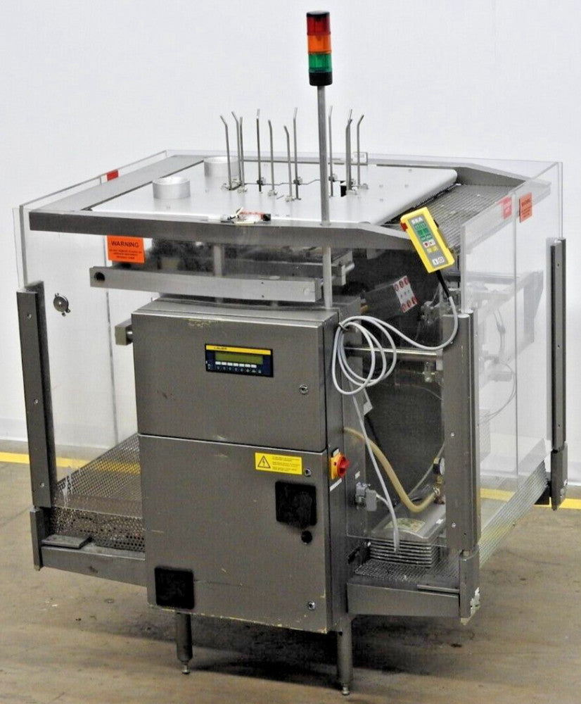 Schubert, Model SKA, Rotary, Automatic, Hooded Tray Former