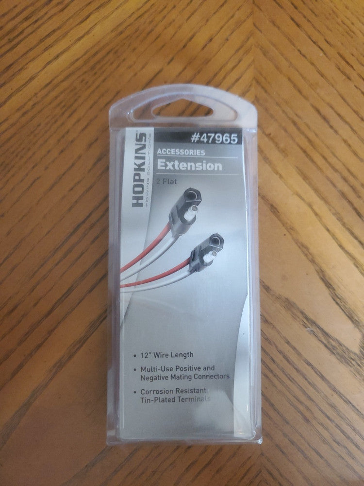 Hopkins Towing Solutions 47965 Flat Electric Connector,2-Way Connection