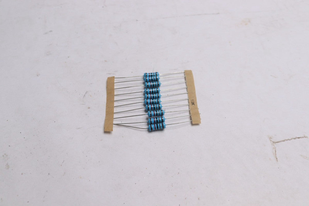 (10-Pk) Metal Film Resistor 1/2W 18K Ohm 2% Axial Lead