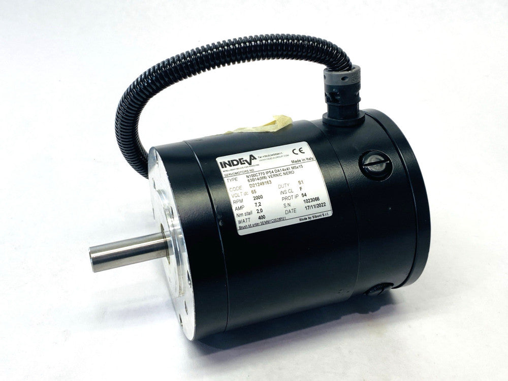 Indeva N100C770 IP54 DA14x41 M5x15 63B14(M8) Servo Motor 2000RPM 400W D21249163
