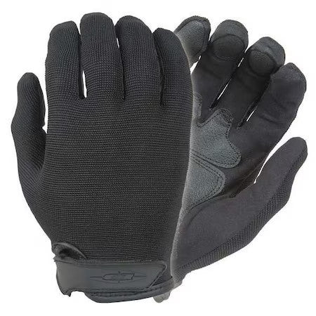 Damascus Gear Mx 10 Lrg Law Enforcement Glove,L,Black,Pr