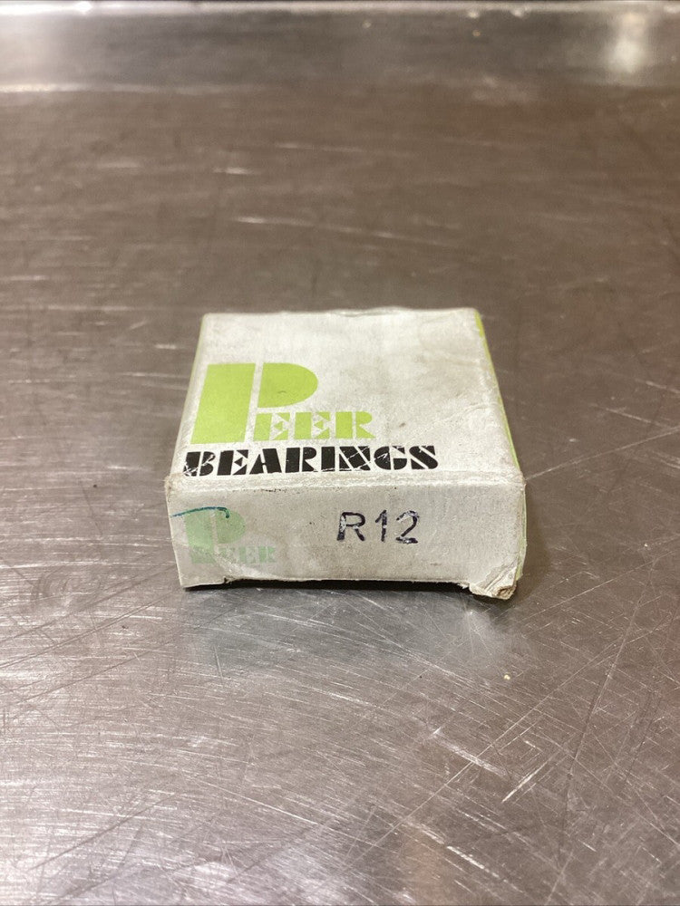 Peer Bearings R12 Ball Bearing, NOS Surplus