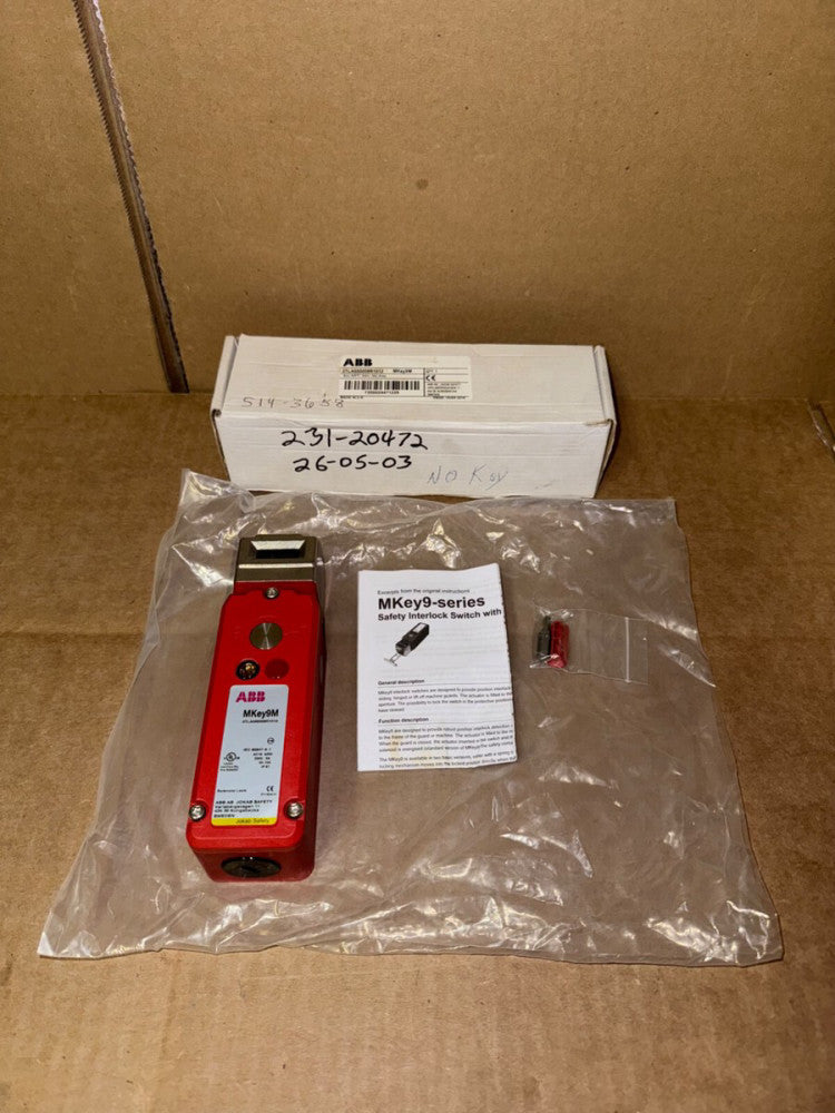 ABB MKEY9M SAFETY INTERLOCK 2TLA050009R1012, NEW-OPEN BOX! MAKE OFFER!