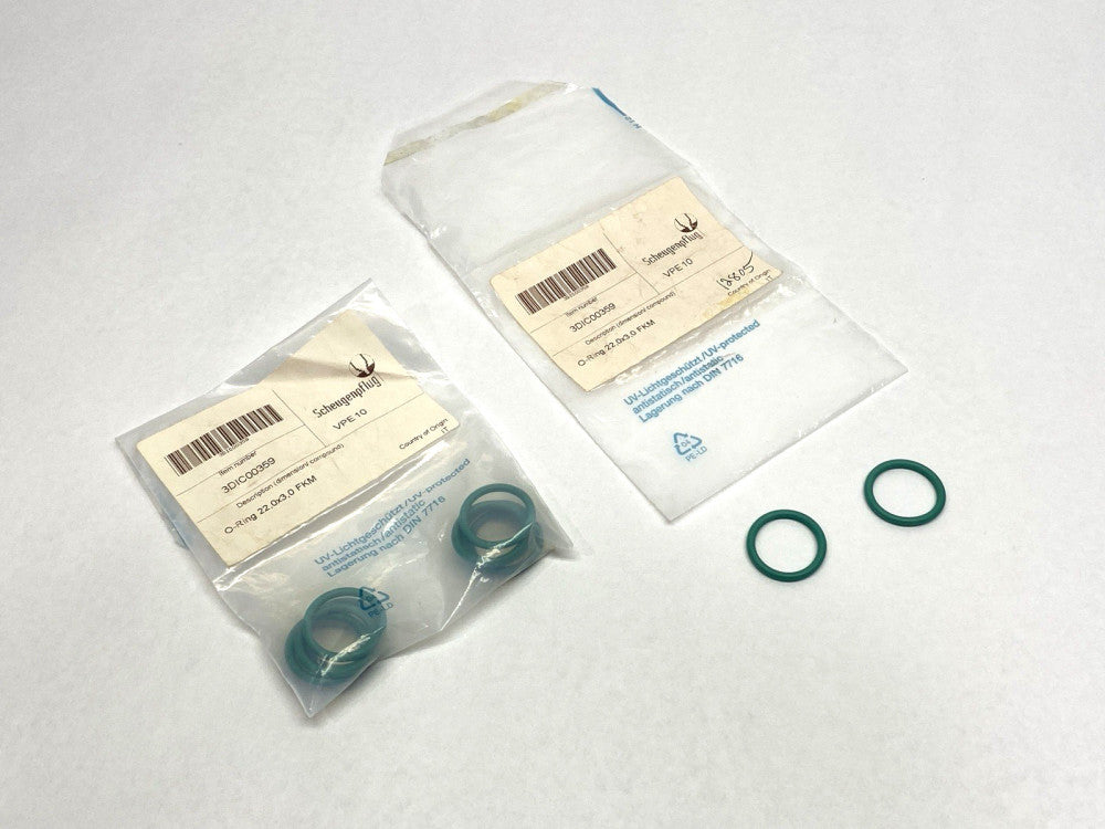 Scheugenpflug 3DIC00359 O-Ring 22.0mm X 3.0mm FKM LOT OF 12